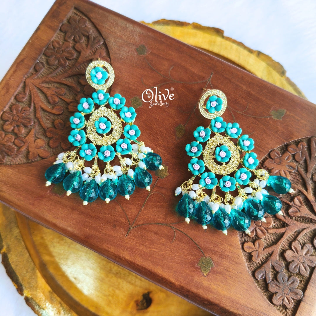 Raga Fusion Earrings - 167