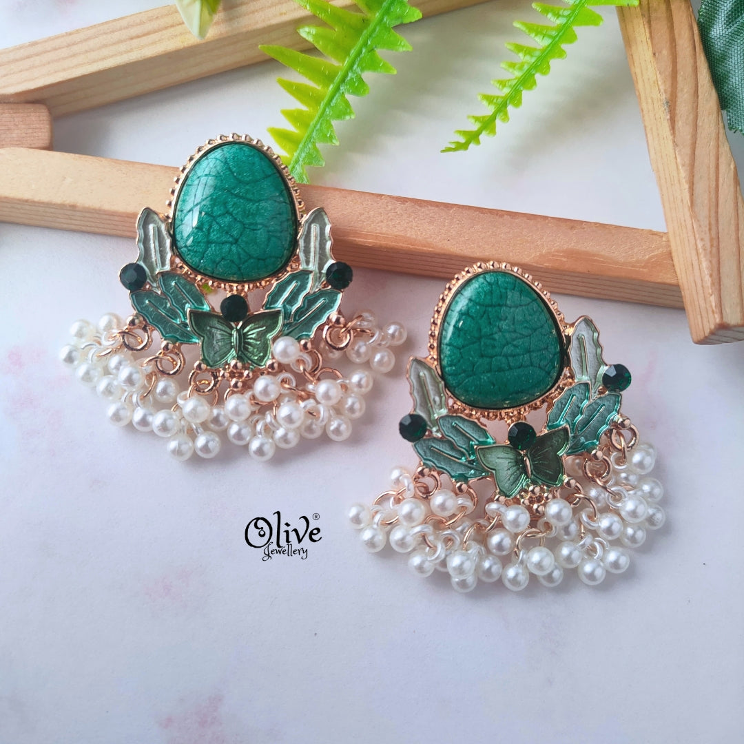 Raga Fusion Earrings -186