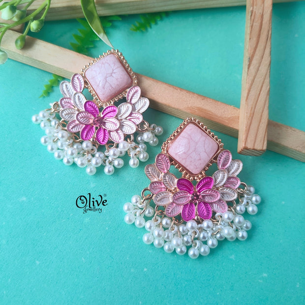 Raga Fusion Earrings -198