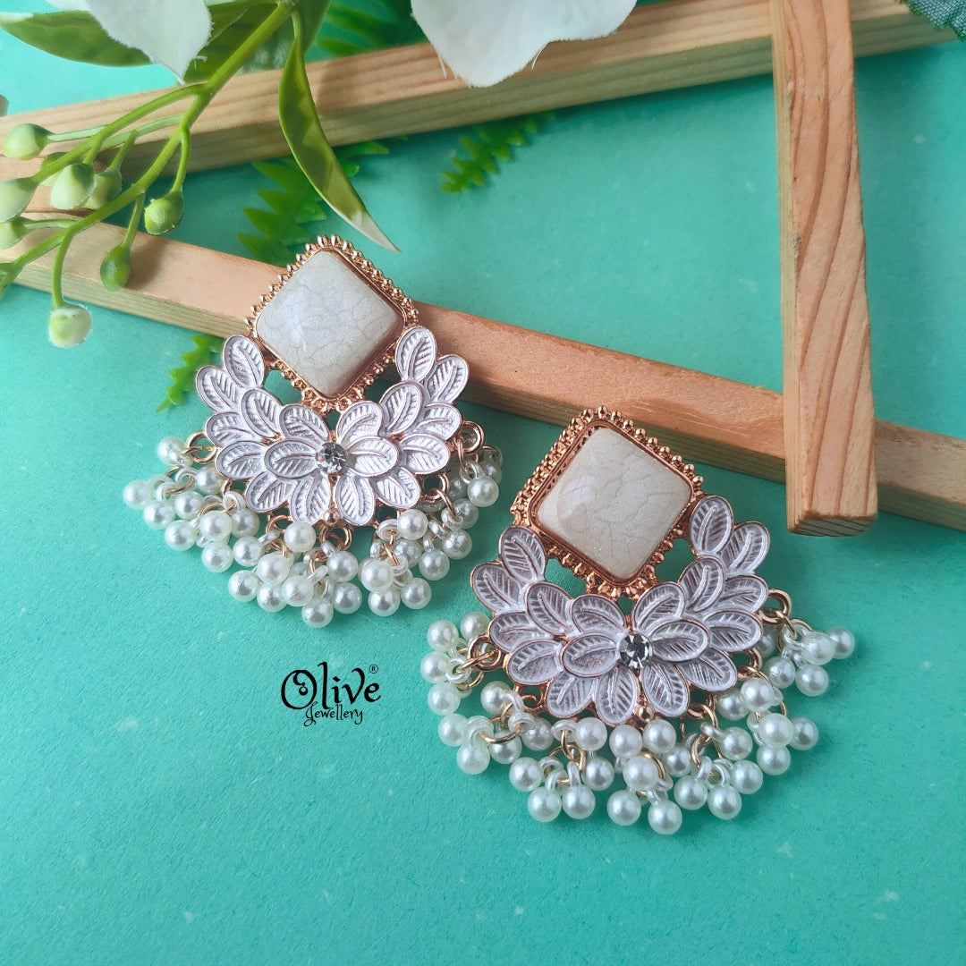 Raga Fusion Earrings -198