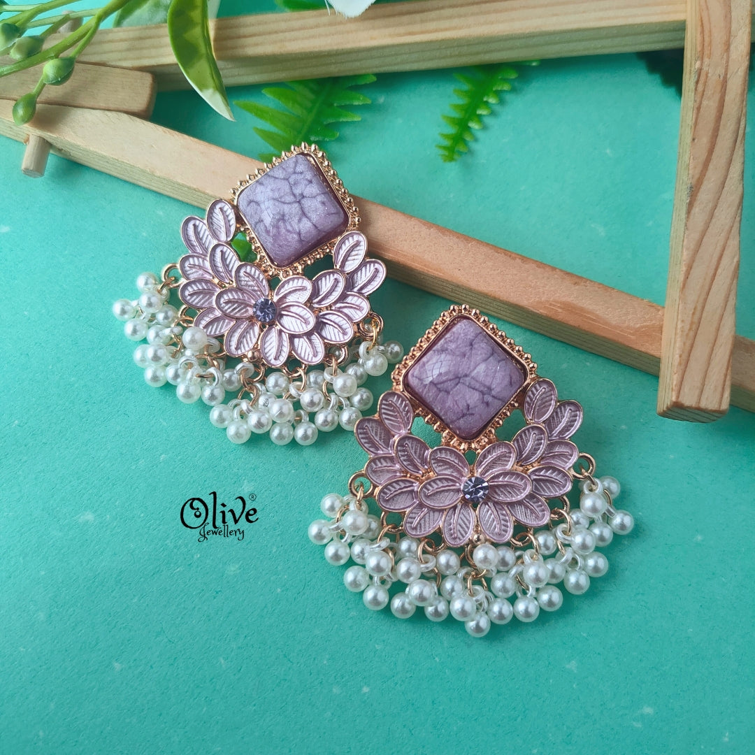 Raga Fusion Earrings -198