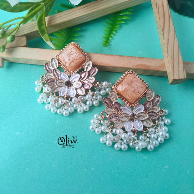 Raga Fusion Earrings -198