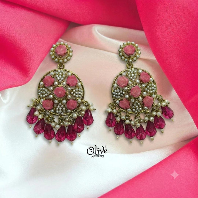 Raga Fusion Earrings - 214