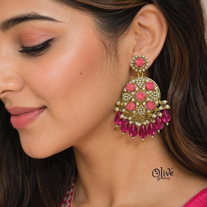 Raga Fusion Earrings - 214