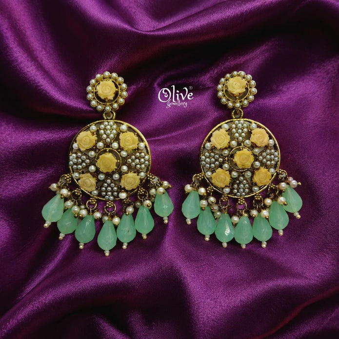 Raga Fusion Earrings - 214