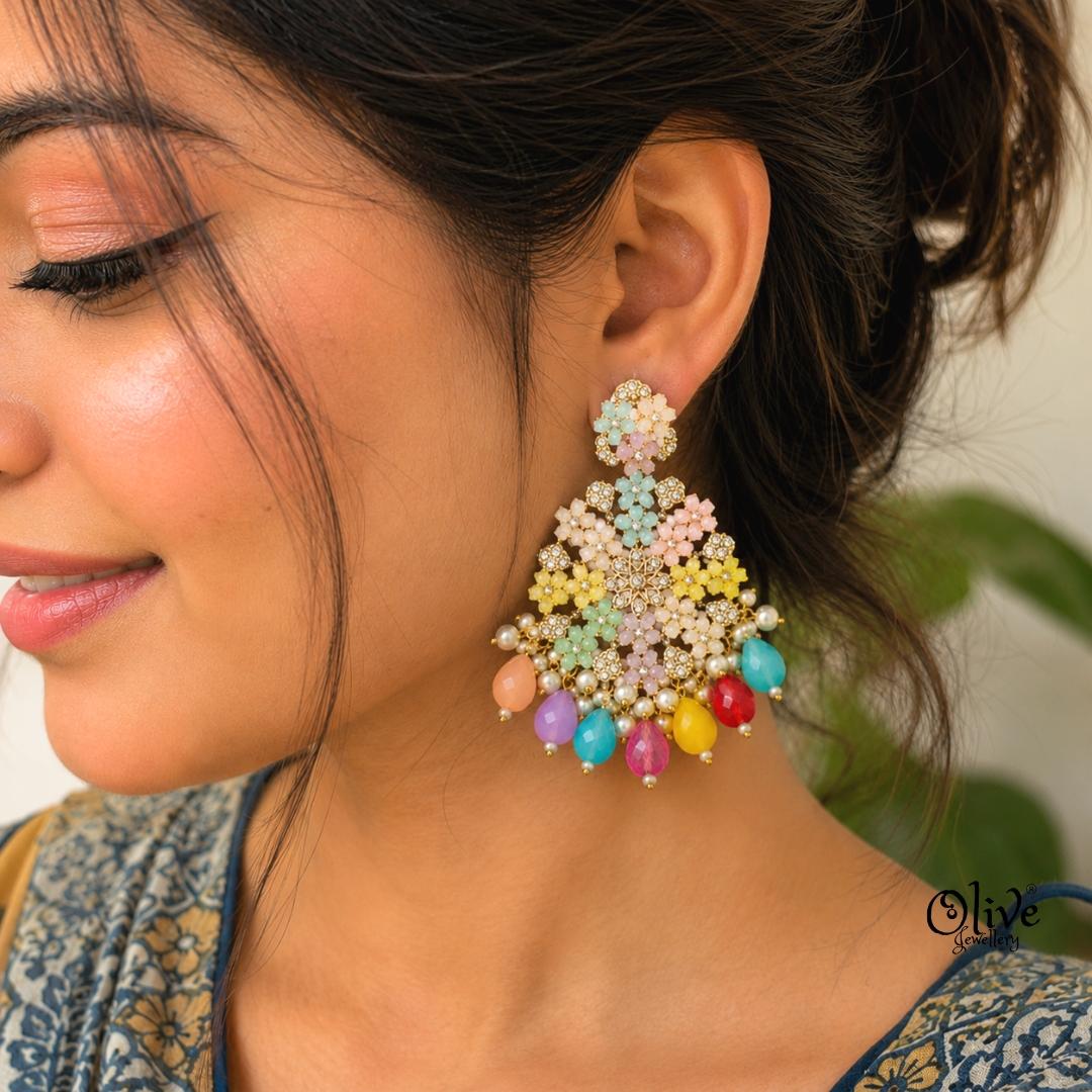 Raga Fusion Earrings - 236