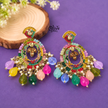 Raga Fusion Earrings - 242 Multicolor