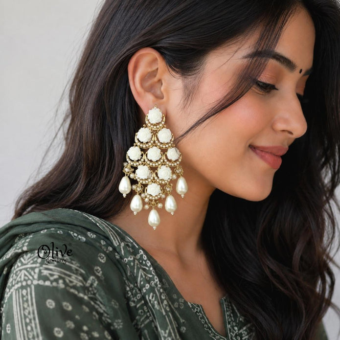 Raga Fusion Earrings - 244