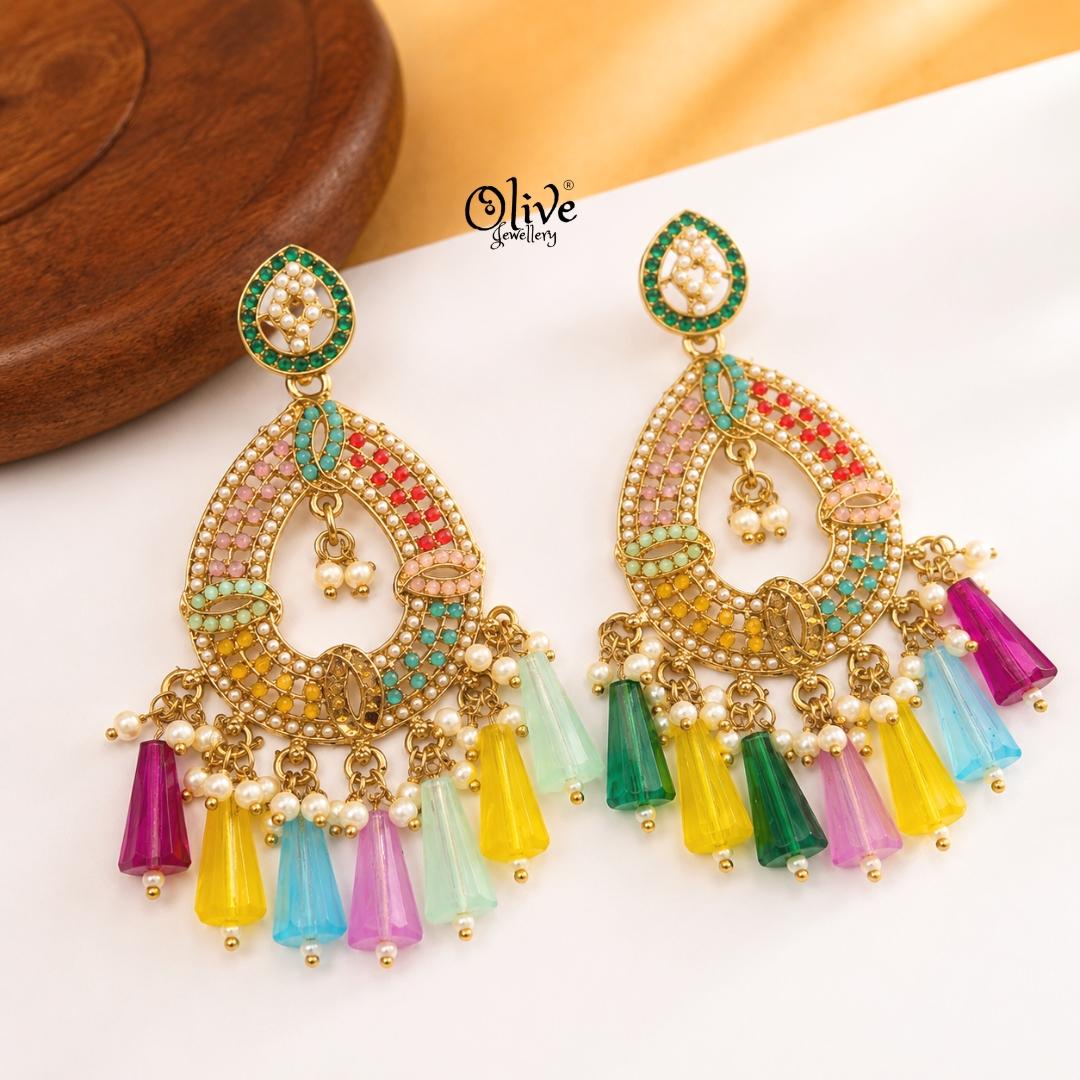 Raga Fusion Earrings - 251