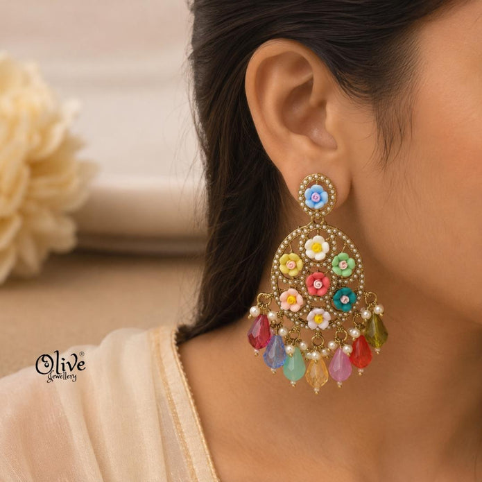 Raga Fusion Earrings - 267