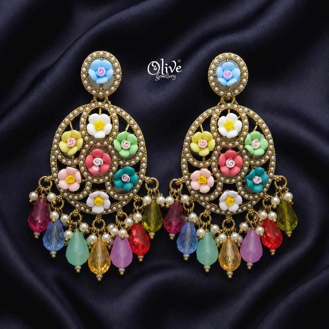 Raga Fusion Earrings - 267