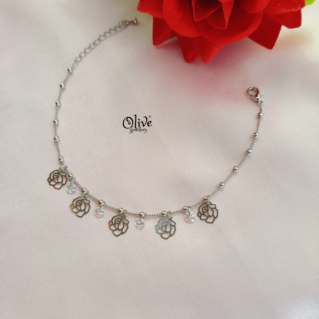 Stainless Steel Bracelets - 16-Silver Shade