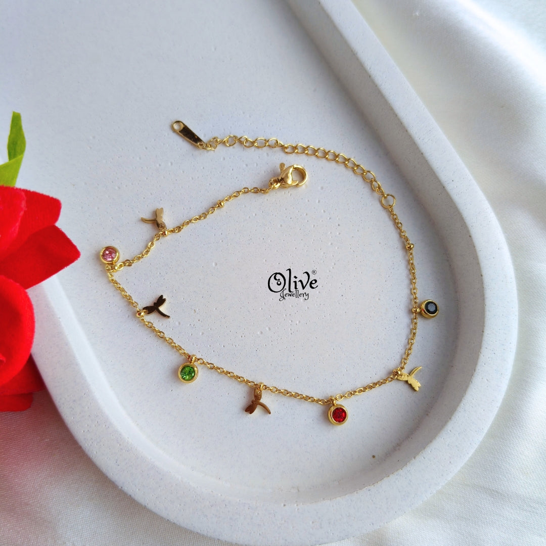 Stainless Steel Bracelets - 24 - Gold Shade