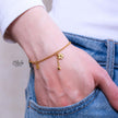 Stainless Steel Bracelets - 232-Gold shade