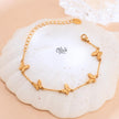 Stainless Steel Bracelets - 233-Gold shade