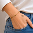 Stainless Steel Bracelets - 233-Gold shade