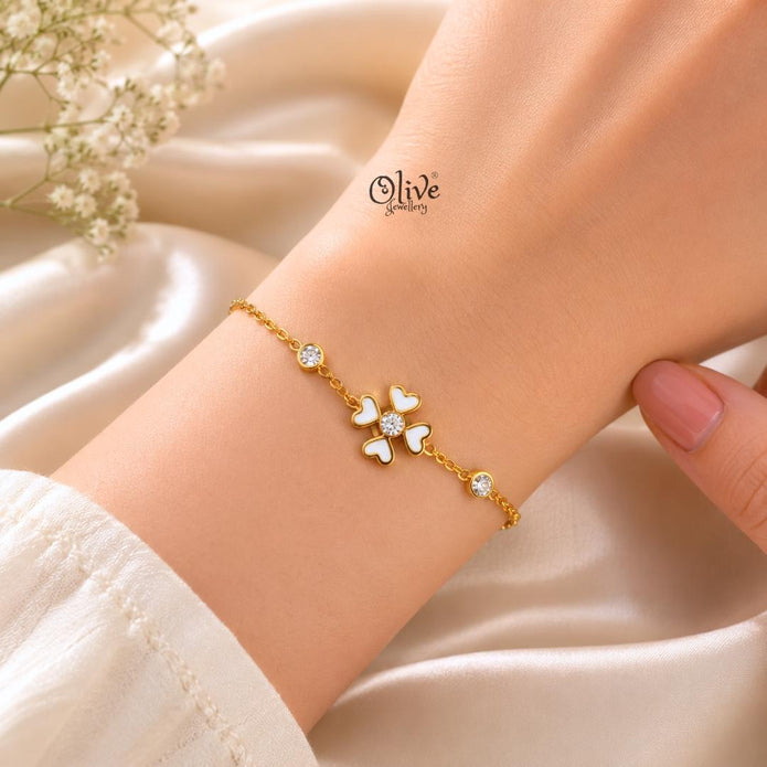 Stainless Steel Bracelets - 240-Gold shade