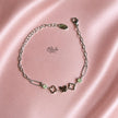 Stainless Steel Bracelets - 241-Silver shade