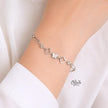Stainless Steel Bracelets - 241-Silver shade