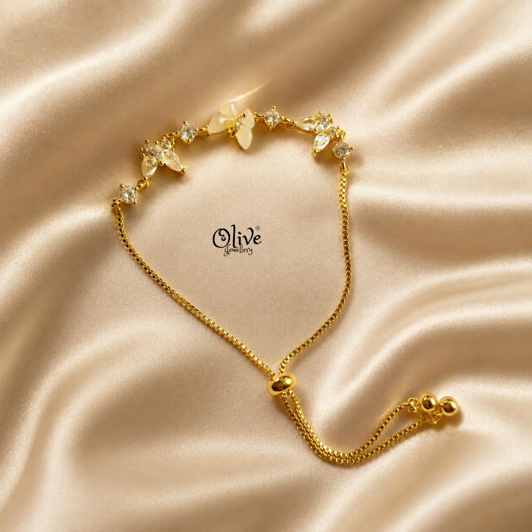 Stainless Steel Bracelets - 061(Gold Shade)