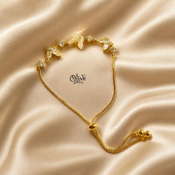 Stainless Steel Bracelets - 061(Gold Shade)