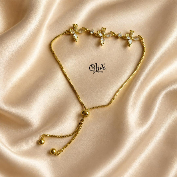 Stainless Steel Bracelets - 066(Gold Shade)