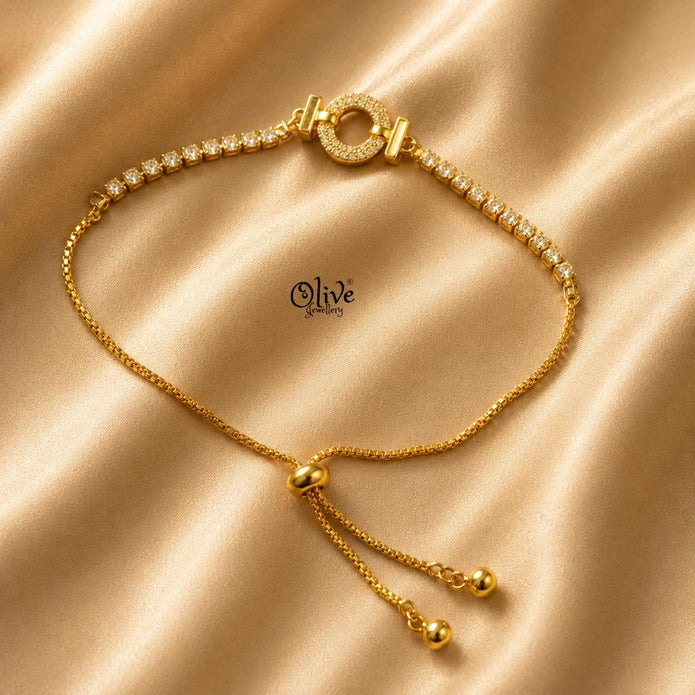 Stainless Steel Bracelets - 069(Gold Shade)