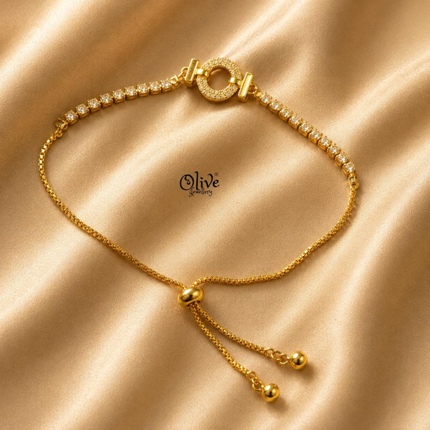 Stainless Steel Bracelets - 069(Gold Shade)