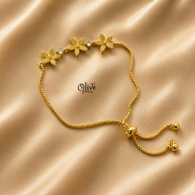 Stainless Steel Bracelets - 072(Gold Shade)