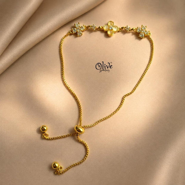 Stainless Steel Bracelets - 073(Gold Shade)