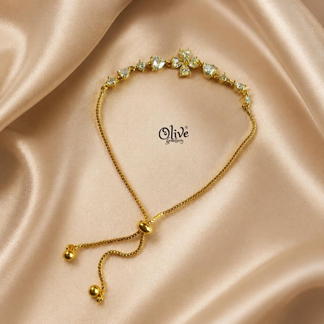 Stainless Steel Bracelets - 074(Gold Shade)