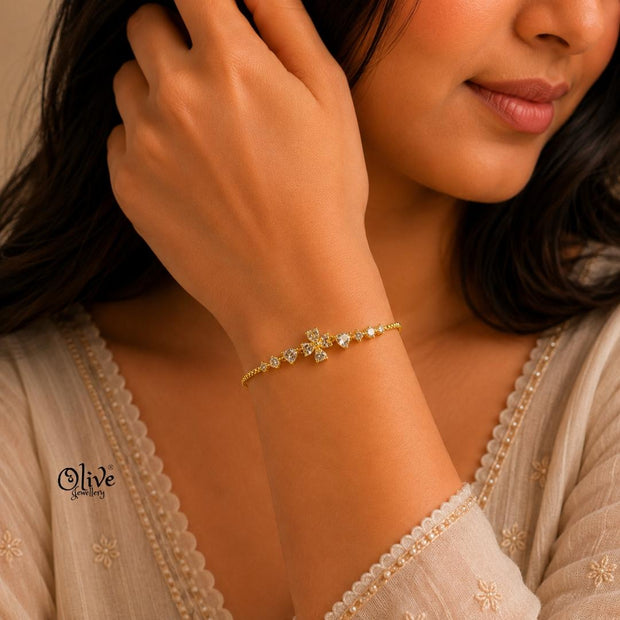 Stainless Steel Bracelets - 074(Gold Shade)