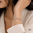 Stainless Steel Bracelets - 076(Silver Shade)