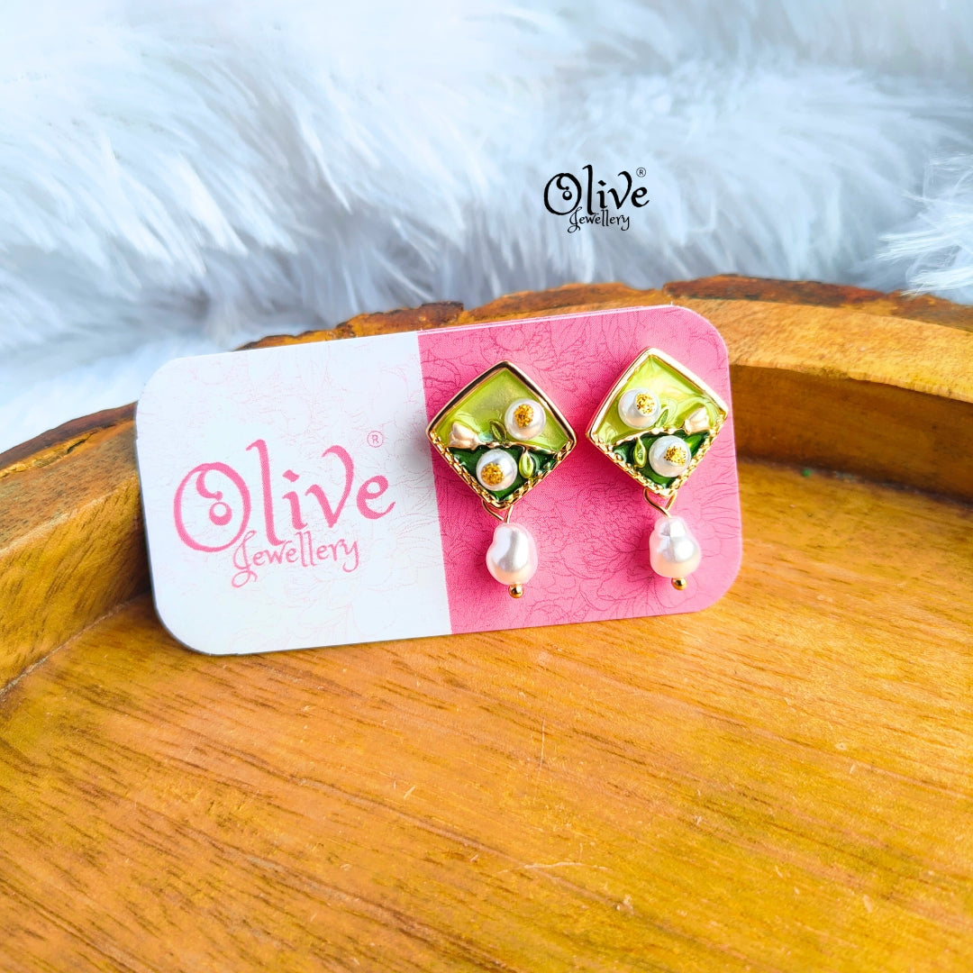 Stainless Steel Earrings - 62