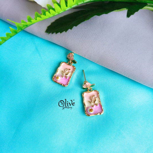 Stainless Steel Earrings - 143