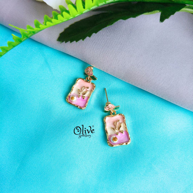 Stainless Steel Earrings - 143