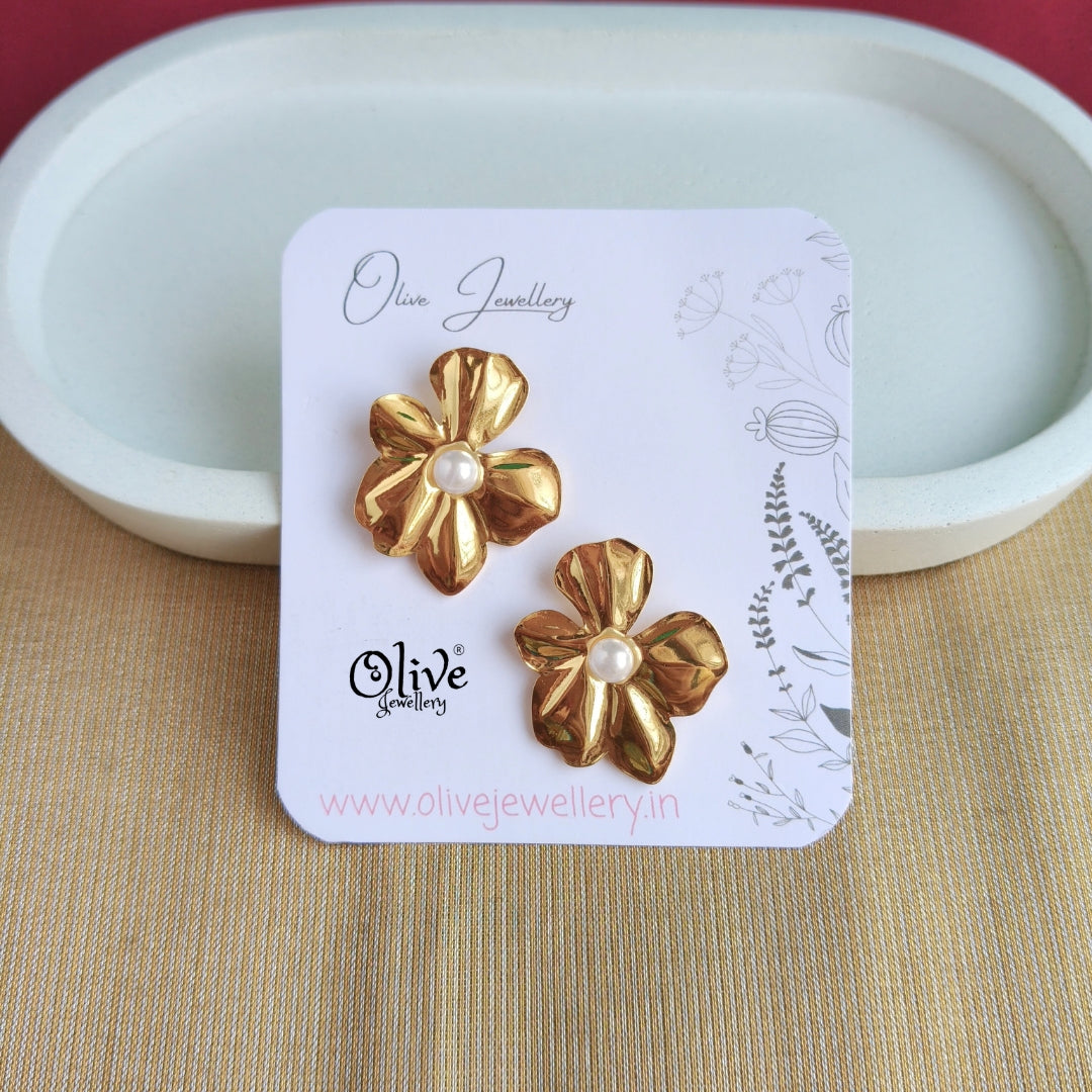 Stainless Steel Earrings - 181