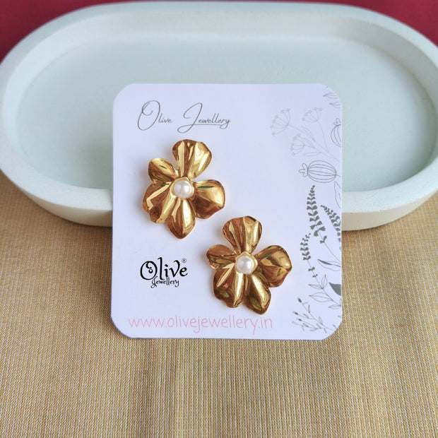 Stainless Steel Earrings - 181