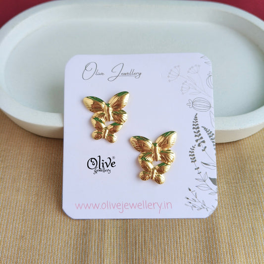 Stainless Steel Earrings - 182
