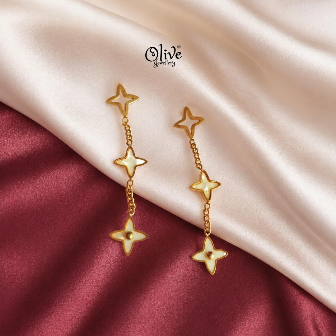Stainless Steel Earrings - 186