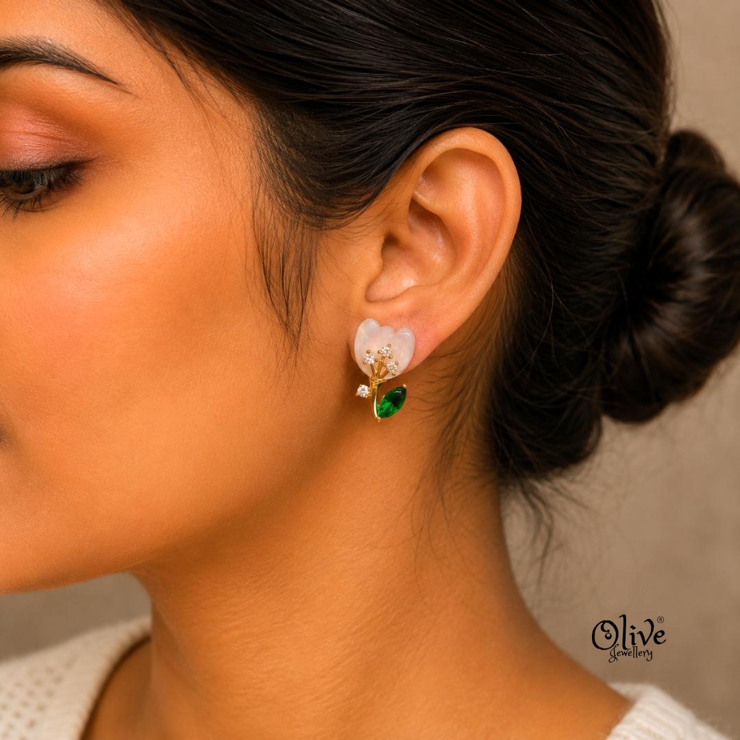 Stainless Steel Earrings - 194