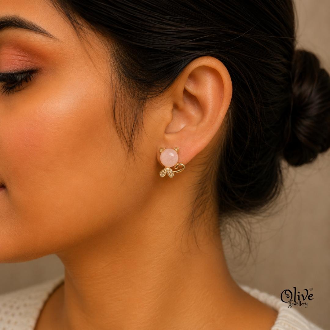 Stainless Steel Earrings - 195