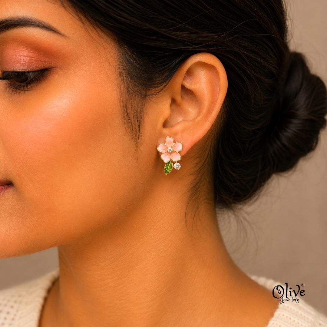 Stainless Steel Earrings - 196