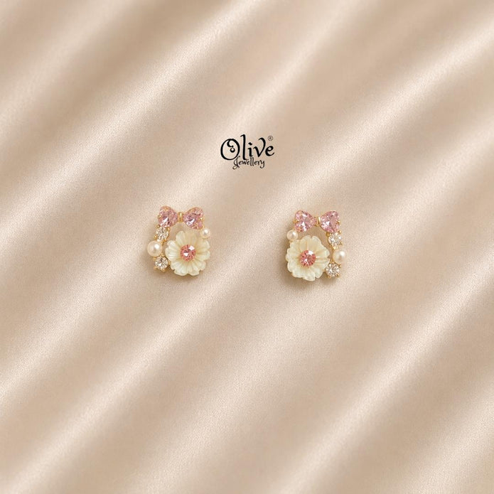 Stainless Steel Earrings - 198