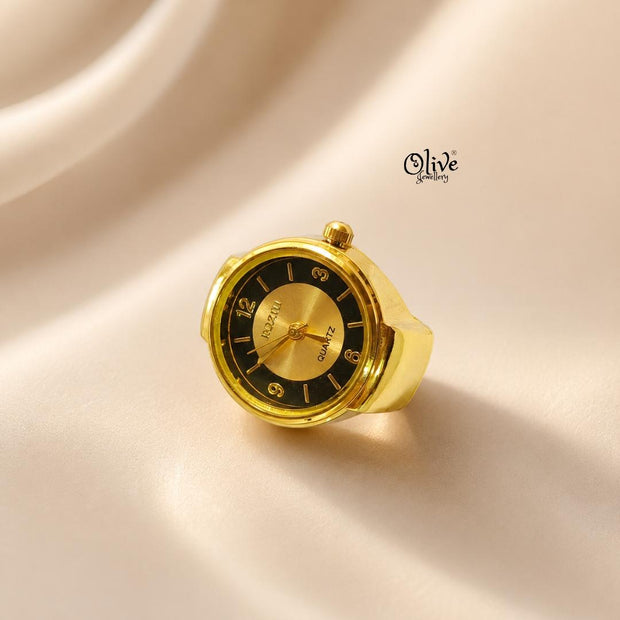 Stainless Steel Fingerring Watch-009