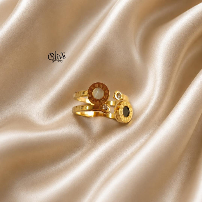 Stainless Steel Fingerring -0012