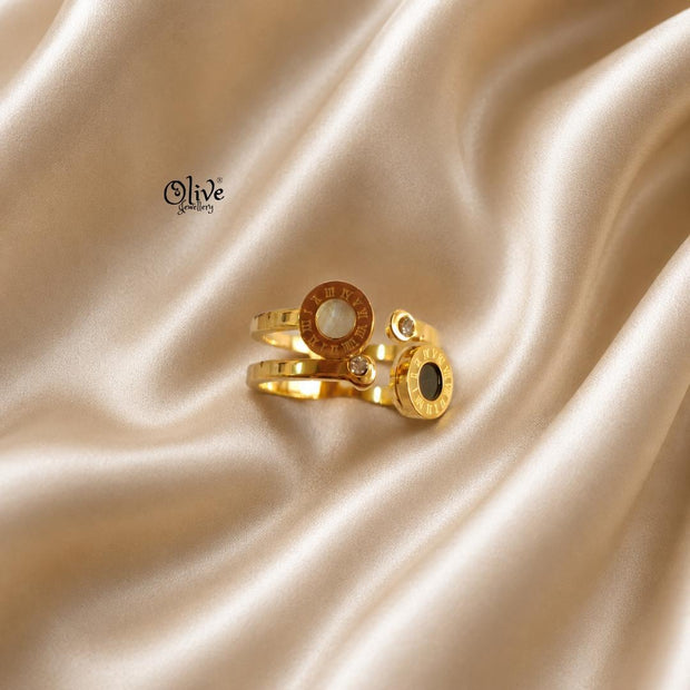 Stainless Steel Fingerring -0012