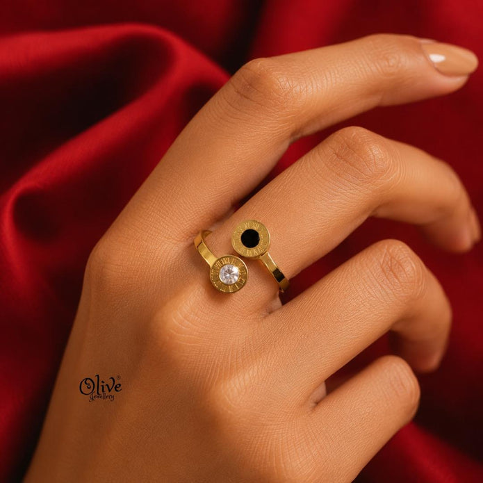 Stainless Steel Fingerring -0013