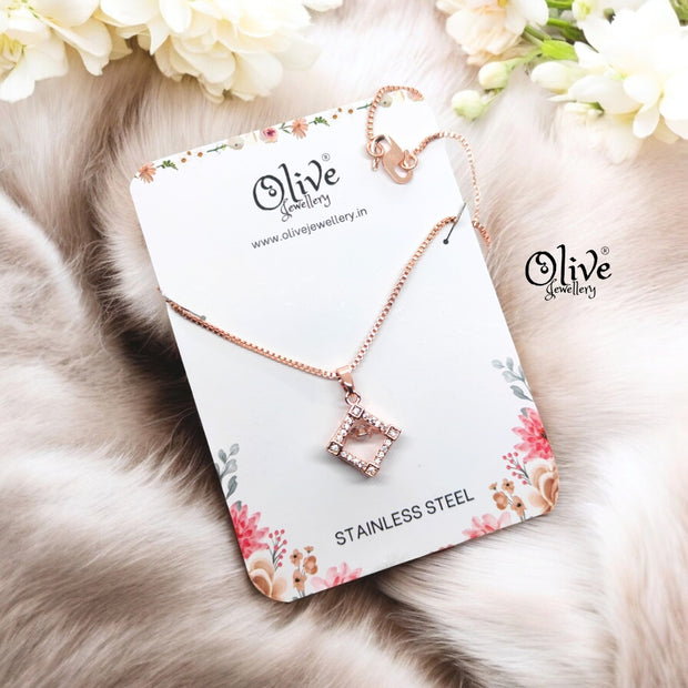 Stainless Steel Chains - 86- Rose Gold Shade