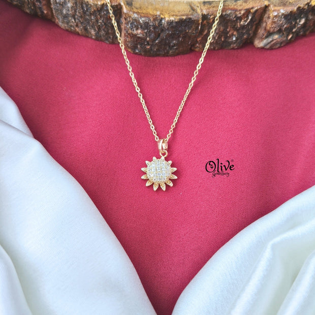 Sun-Spinning Pendant-Gold- Shade